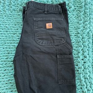 Black Carhartt pants size 34 X 32